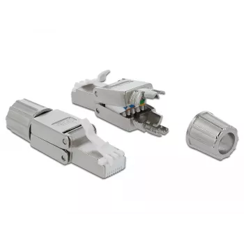 Laidinė jungtis DeLOCK 86477 RJ-45 Pilka