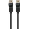 Goobay | DisplayPort į DisplayPort jungiamasis laidas | 64799 | Juoda | 3 m