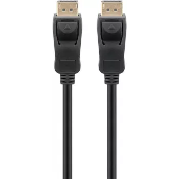 Goobay | DisplayPort į DisplayPort jungiamasis laidas | 64799 | Juoda | 3 m