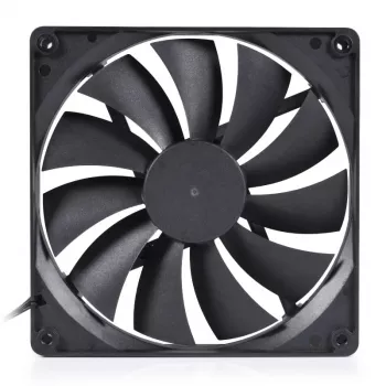Ventiliatorius Alphacool 24853 14 cm juodas 2000 RPM hidraulinis