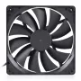 Ventiliatorius Alphacool 24853 14 cm juodas 2000 RPM hidraulinis