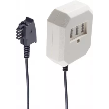 telefono laidas ShiverPeaks BS71010-6 6 m Juoda Balta