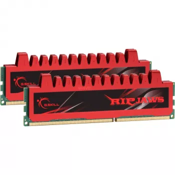 DIMM 8 GB DDR3-1600 (2x 4 GB) Dual-Kit, Atmintis F3-12800CL9D-8GBRL, Ripjaws, Lite Retail