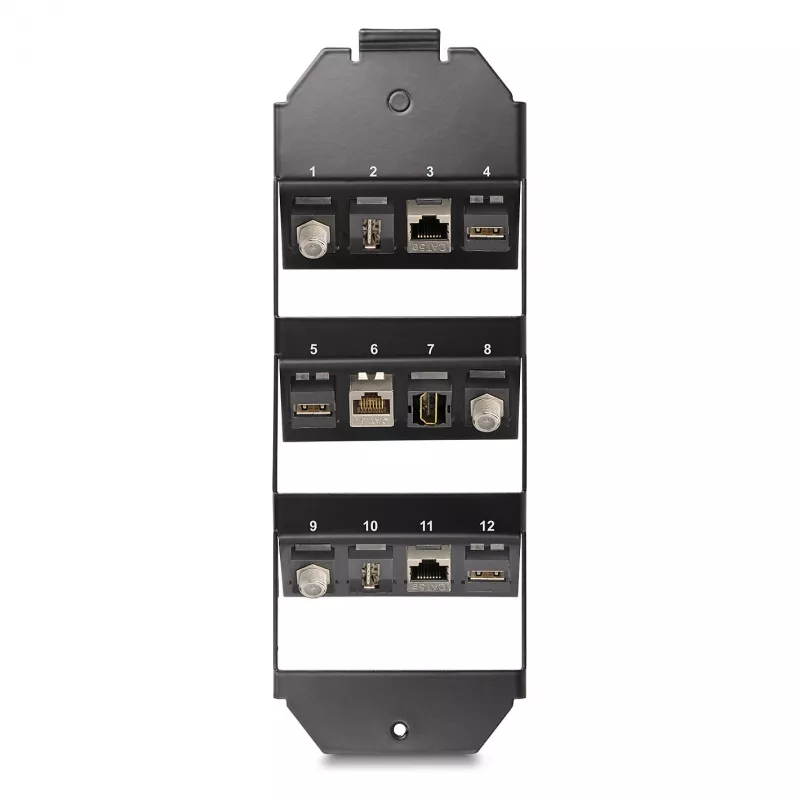 Montavimo rinkinys DeLOCK 88063 juodas metalas