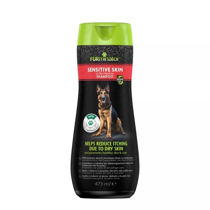 FURminator Sensitive Skin Ultra Premium - šampūnas šunims - 473 ml