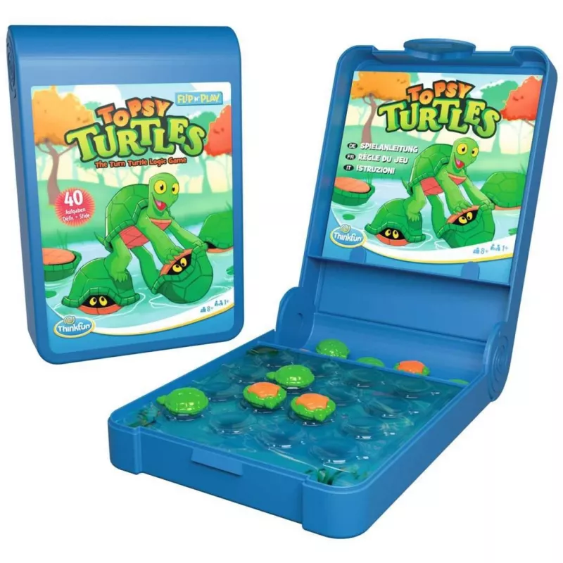 Flip n’ Play - Topsy Turtles, galvosūkių žaidimas