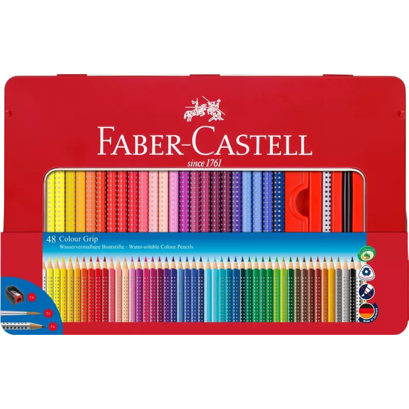 Spalvoti pieštukai Faber-Castell 112448 Įvairiaspalviai 48 vnt.