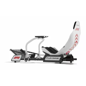Universali žaidimų kėdė Playseat Formula Instinct F1 Edition paminkštinta sėdynė juoda balta