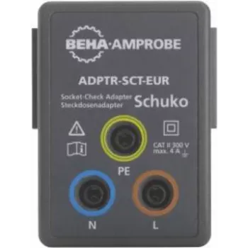 Beha Amprobe Adapter ADPTR-SCT-EUR lizdų testavimo adapteris ADPTR-SCT-EUR, 4854899 (4854899)