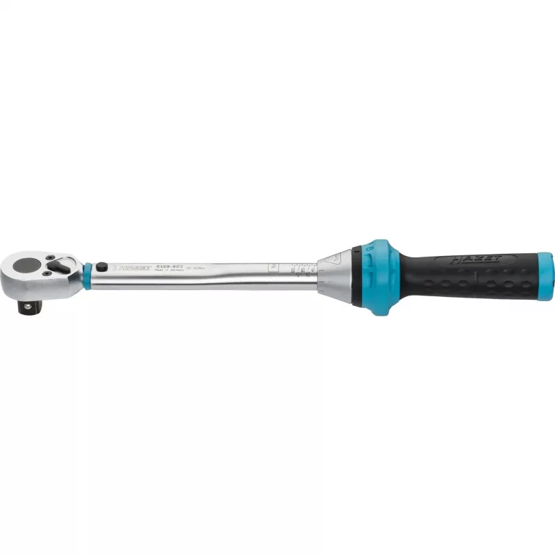 HAZET 5120-3CT - Spragtelėjimo dinamometrinis veržliaraktis - Mechaninis - 1/4 - 1 - 9 Nm - 4% - Juoda/Mėlyna (5120-3CT)