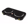 Mesko Home MS 6509 kaitlentė juoda stalviršio sandari kaitvietė 2 zonos (-ų)