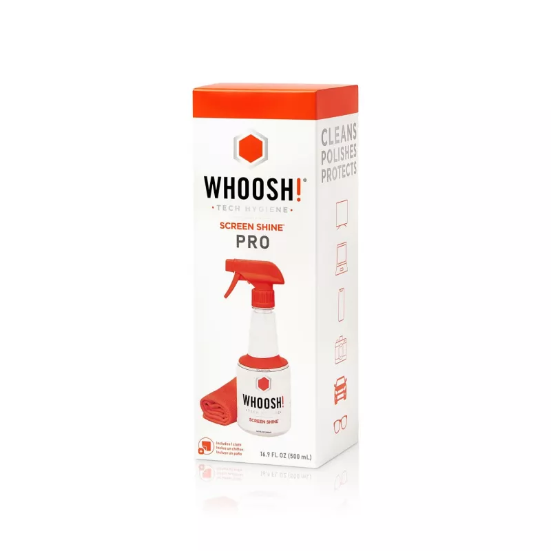 Ekrano valiklis whoosh! 500 ml purškiamas buteliukas be alkoholio Modelis 1FG500WBOX