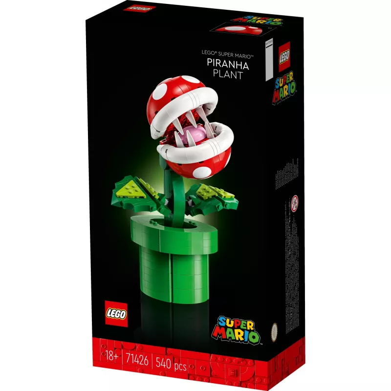 LEGO statybinių žaislų rinkinys LEGO SUPER MARIO 71426 Piranha Plant su interaktyviomis funkcijomis
