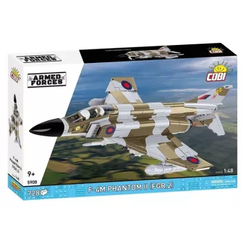Cobi Blocks F-4M Phantom II karinio orlaivio modelis, 728 dalių konstravimo rinkinys