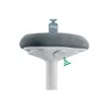 Biuro kėdė Leitz 65440085 Paminkštinta sėdynė Pilka Plastikinis rėmas