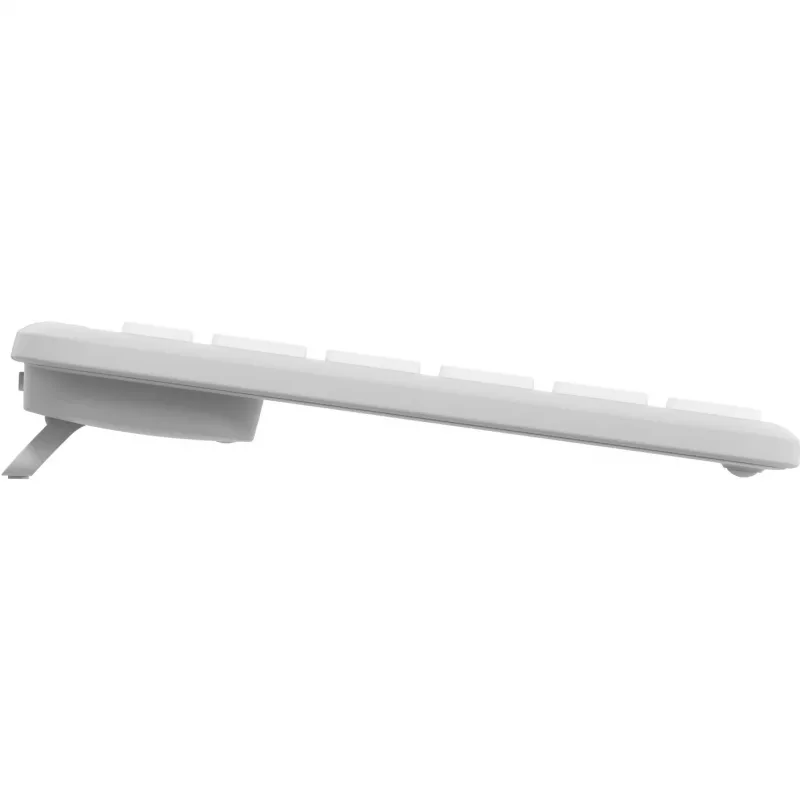 Logitech MK950 Signature Slim klaviatūra su pele, biuro RF + Bluetooth, QWERTZ vokiškas, grafito/baltos spalvos