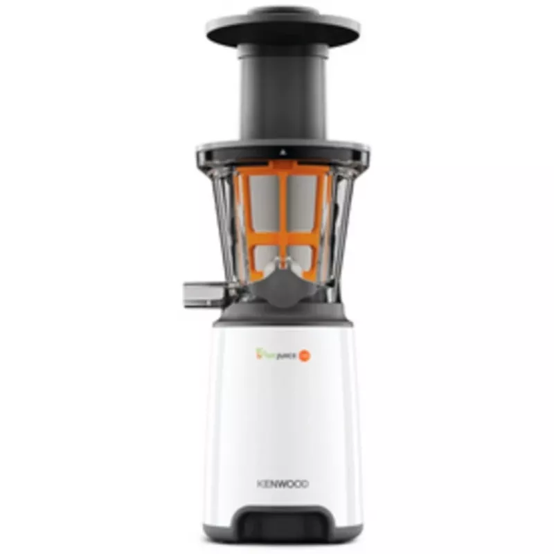 Kenwood JMP 400 WH sulčiaspaudė Lėtaeigė sulčiaspaudė 140 W Juoda, Balta