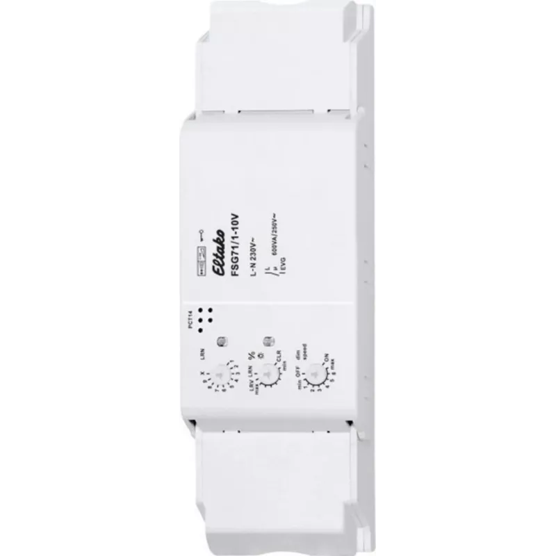 Valdymo modulis Eltako FSG71/1-10V 1–10V pritemdymo sąsaja apšvietimo valdymui