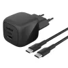 USB-C įkroviklis Belkin BOOSTCHARGE 45W PD PPS – kompaktiškas 45W USB-C PD PPS maitinimo adapteris