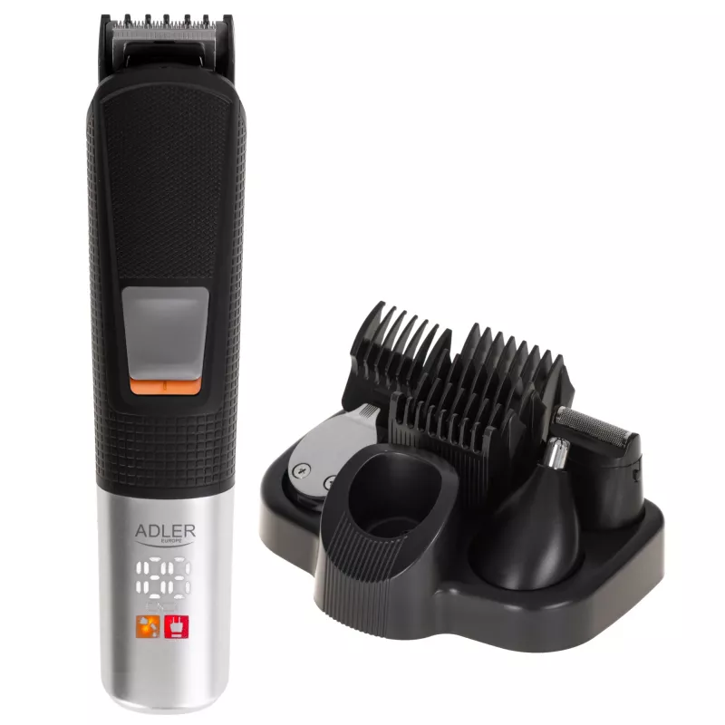 Adler Kirpimo ir skutimo rinkinys 5-in-1 | AD 2943 | Belaidis | Ilgio pakopų skaičius 4 | Juoda