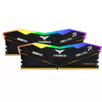 DIMM 32 GB DDR5-6000 (2x 16 GB) Dual Kit, atmintinė juoda, FF5D532G6000HC38ADC01, Delta TUF RGB, INTEL XMP
