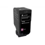 Lexmark 74C2SM0 tonerio kasetė 1 vnt. Originali purpurinė