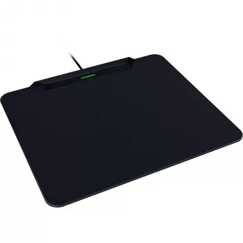 Razer | Belaidžio įkrovimo žaidimų pelės kilimėlis ir padas, kietasis leidimas | HyperFlux V2 belaidžio įkrovimo sistema | Žaidimų pelės kilimėlis | 360 x 311 mm | Juoda