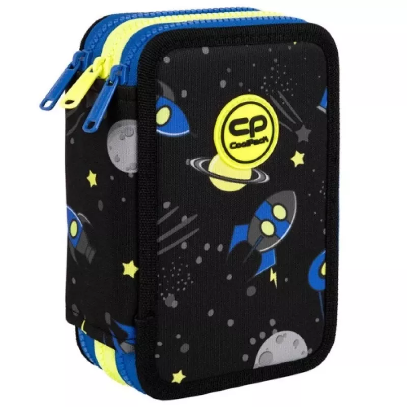 Penalai CoolPack Jumper 3 ATLANTIS F067828 — trijų aukštų mokyklinis penalas