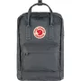 Casual backpack Fjällräven Kanken Laptop 15 inch Pilka — 280×160×400 mm, Polyamide/PP/Vinyl