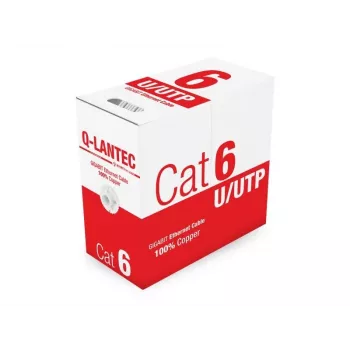 A-LAN KIU6PVC305Q tinklo kabelis 305 m Cat6 U/UTP (UTP) Pilka
