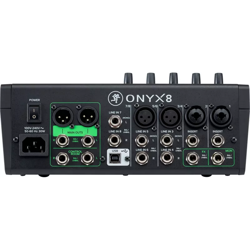 Mackie Onyx 8 - Analoginis maišytuvas su USB