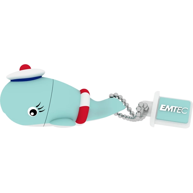 USB atmintinė Emtec Sailor Whale 16 GB USB Type-A 2.0 Mėlyna