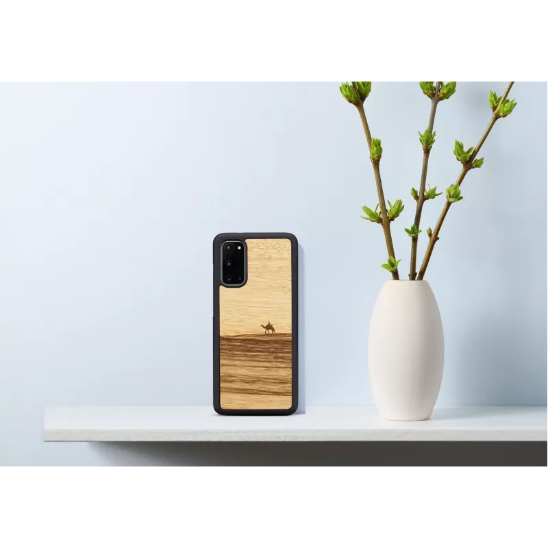 Išmaniojo telefono dėklas man and wood Galaxy S20 Terra Juoda – apsauginis telefono gaubtas Samsung Galaxy S20