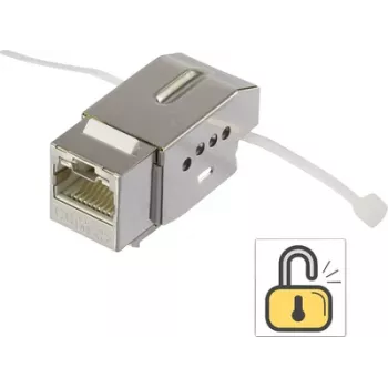 Kištukinis modulis Renkforce KSV10 CAT 6 — RJ45 tinklo intarpas CAT6 instaliacijoms