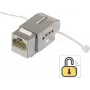 Kištukinis modulis Renkforce KSV10 CAT 6 — RJ45 tinklo intarpas CAT6 instaliacijoms