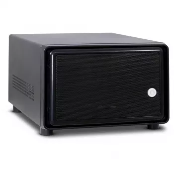 Inter-Tech SC-2100 - Mažos formos (SFF) - kompiuteris - juodas - Mini-ITX - plieninis - veiklos - signalizacija - HDD - tinklas - maitinimas (88887285)