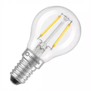 Osram LED Classic P 25 Filament P 1.8W 827 Clear E14 LED lemputės, klasikinė mini lemputės forma