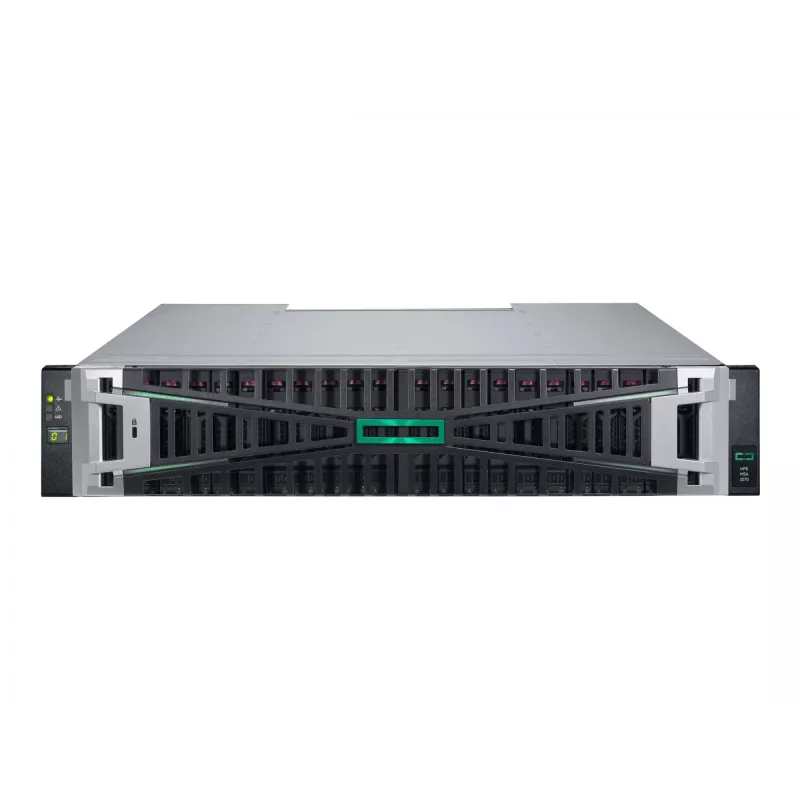 HPE MSA 2070 SFF 2x16Gb FC 4 prievadų valdiklis 12x1.92TB SSD 4x16Gb SFP FC XCVR 23TB saugojimo masyvas