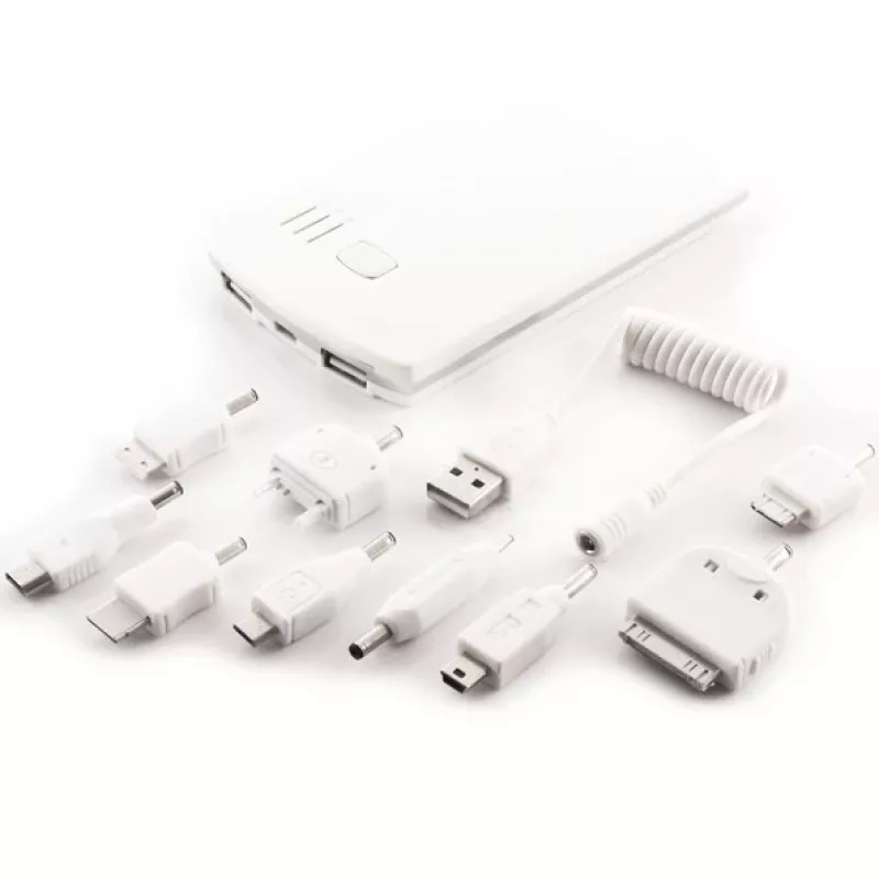 PowerNeed P5600W išorinė baterija Ličio polimerų (LiPo) 5600 mAh Balta