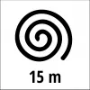 Pjovimo viela EINHELL Super Cut Line 2,0 mm, modelis 3436653, 2,0 mm skersmuo