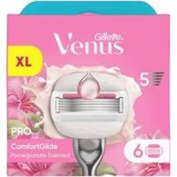 Skutimosi peiliukų kasetės Gillette Pro ComfortGlide, 6 vnt. pakuotė