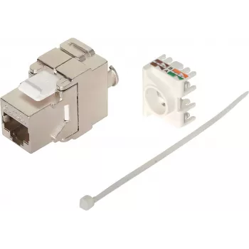 Keystone modulis ShiverPeaks S/CONN 75004 Plokščias Metalinis RJ-45