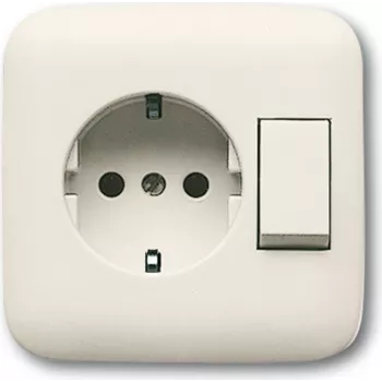 BUSCH JAEGER 4310/6 EUJ-212-500 - CEE 7/3 - 2P+E - Smėlio spalvos - CE - 250 V - 16 A
