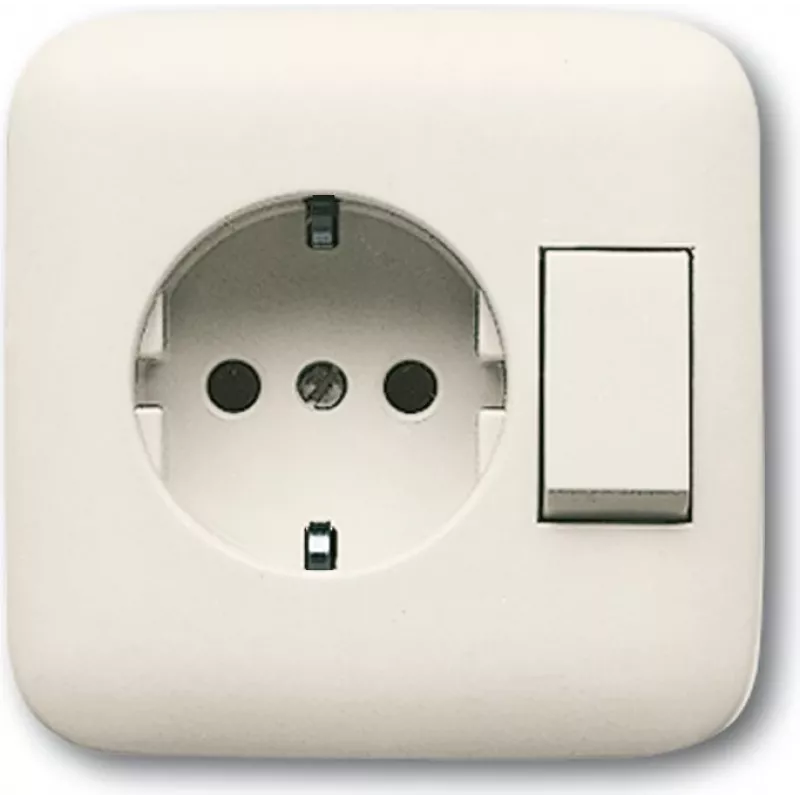 BUSCH JAEGER 4310/6 EUJ-212-500 - CEE 7/3 - 2P+E - Smėlio spalvos - CE - 250 V - 16 A