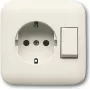 BUSCH JAEGER 4310/6 EUJ-212-500 - CEE 7/3 - 2P+E - Smėlio spalvos - CE - 250 V - 16 A