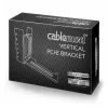 Vertikalus PCI-e laikiklio adapterio laidas CableMod CM-VPB-HD4K-R iš HDMI į DisplayPort, kampinis, žemo profilio