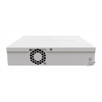 Valdomas L3 komutatorius MikroTik CRS310-8G+2S+IN — 8× 2.5G RJ-45, 2× SFP+, PoE, 1U rack-mount, Baltas