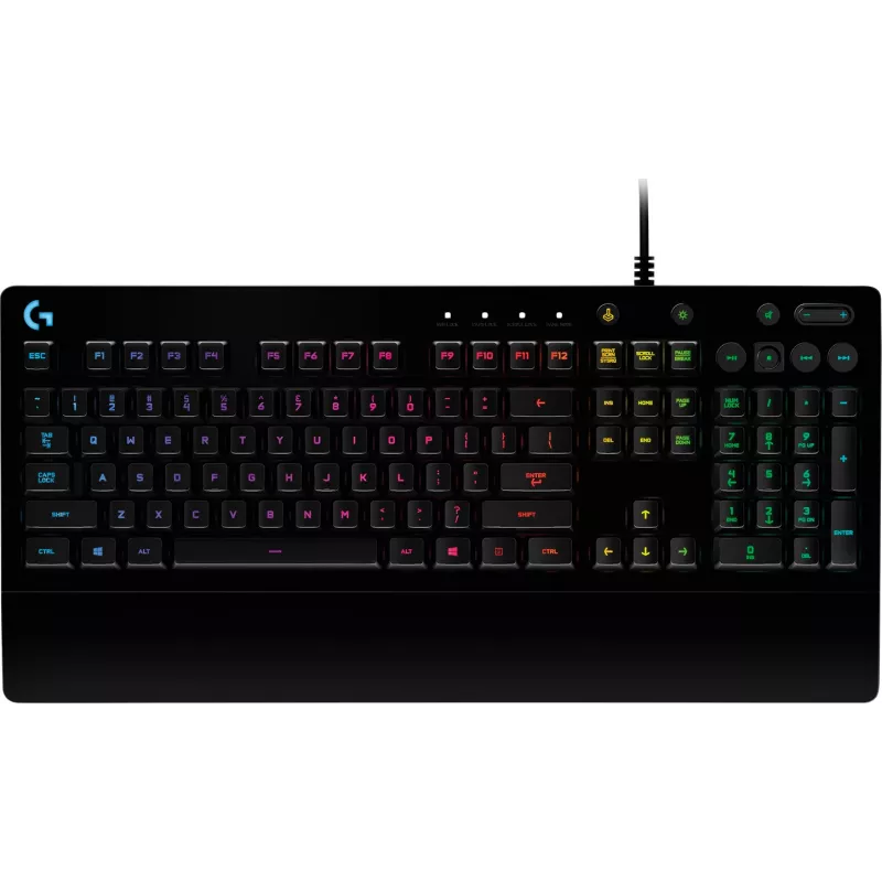 Logitech G Prodigy G213 – žaidimų klaviatūra – foninis apšvietimas – vengriška (920-010739)