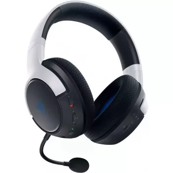 Razer Kaira HyperSpeed ausinės belaidės ant galvos skirtos žaidimams USB Type-C Bluetooth baltos, juodos