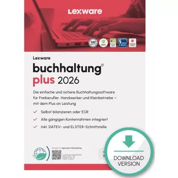 Lexware buchhaltung plus 2026 Finansinė analizė 1 licencija (-os) 1 metai